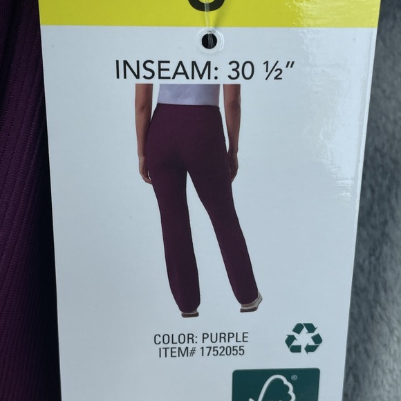 32 Degrees Purple Active Flare Pants Womens S e0841 - Picture 5 of 6